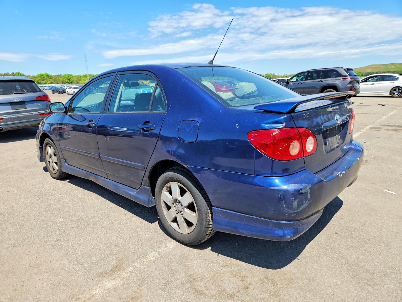 2005 Toyota Corolla S Blue vin: 2T1BR32E55C470031