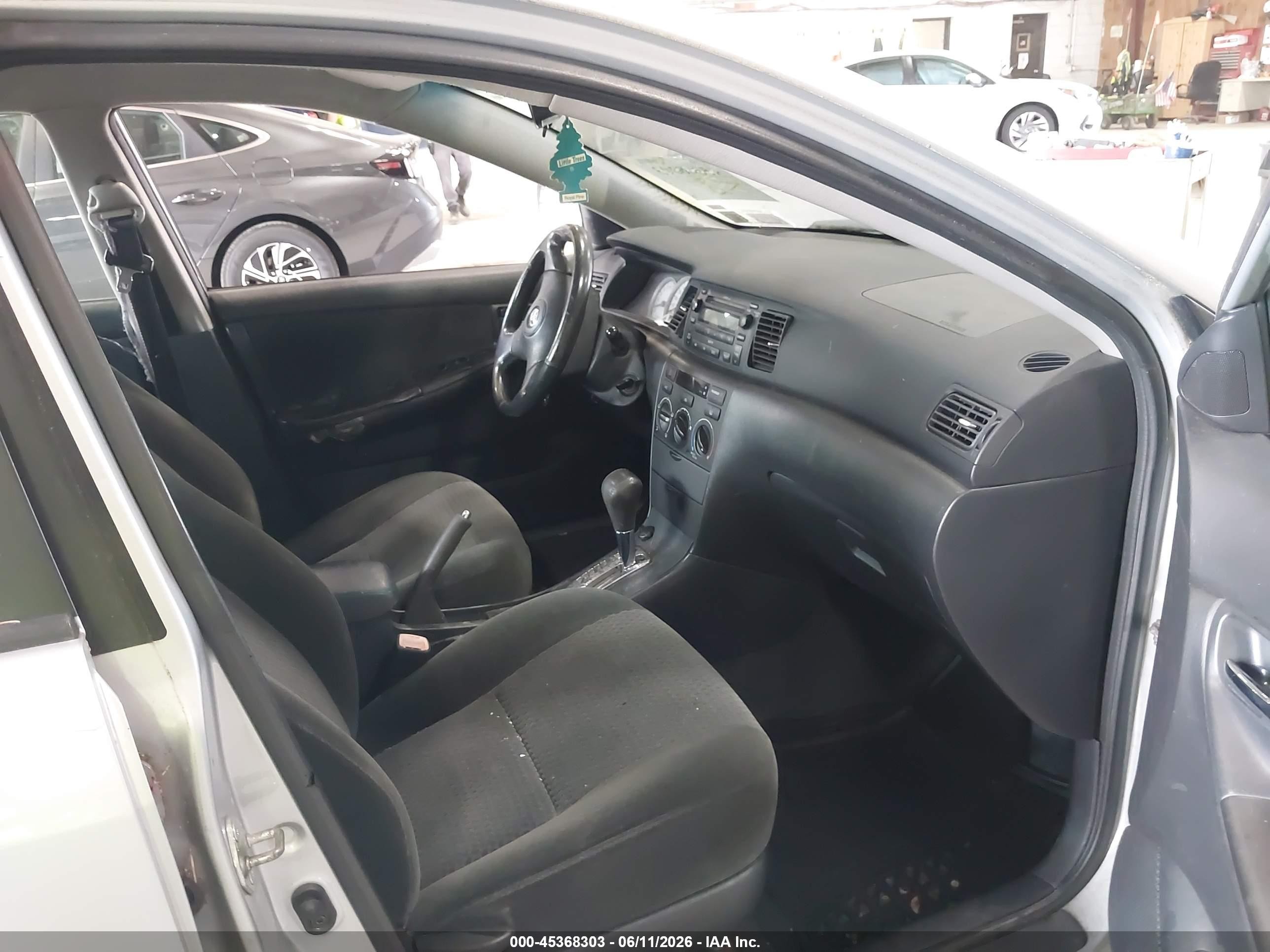 2005 Toyota Corolla S Gray vin: 2T1BR32E55C477755