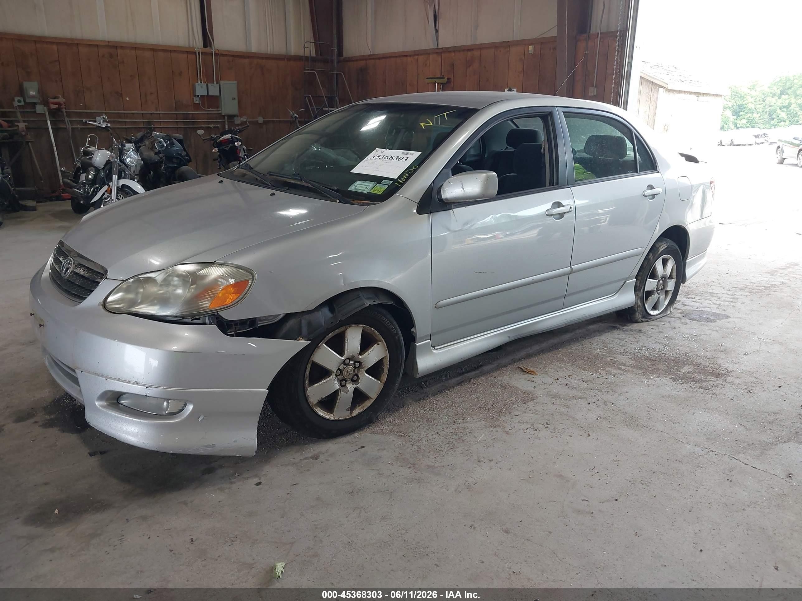 2005 Toyota Corolla S Gray vin: 2T1BR32E55C477755