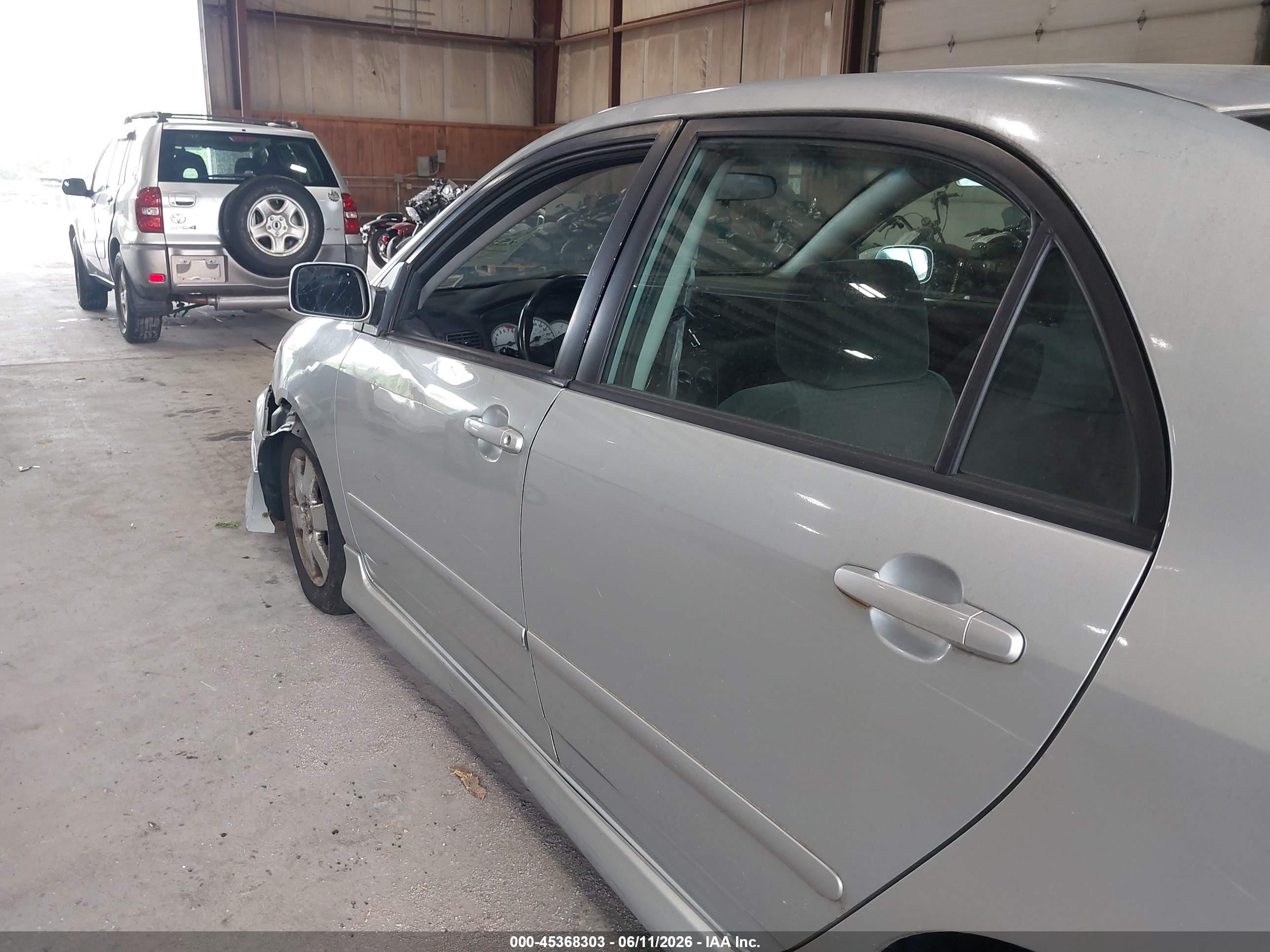 2005 Toyota Corolla S Gray vin: 2T1BR32E55C477755