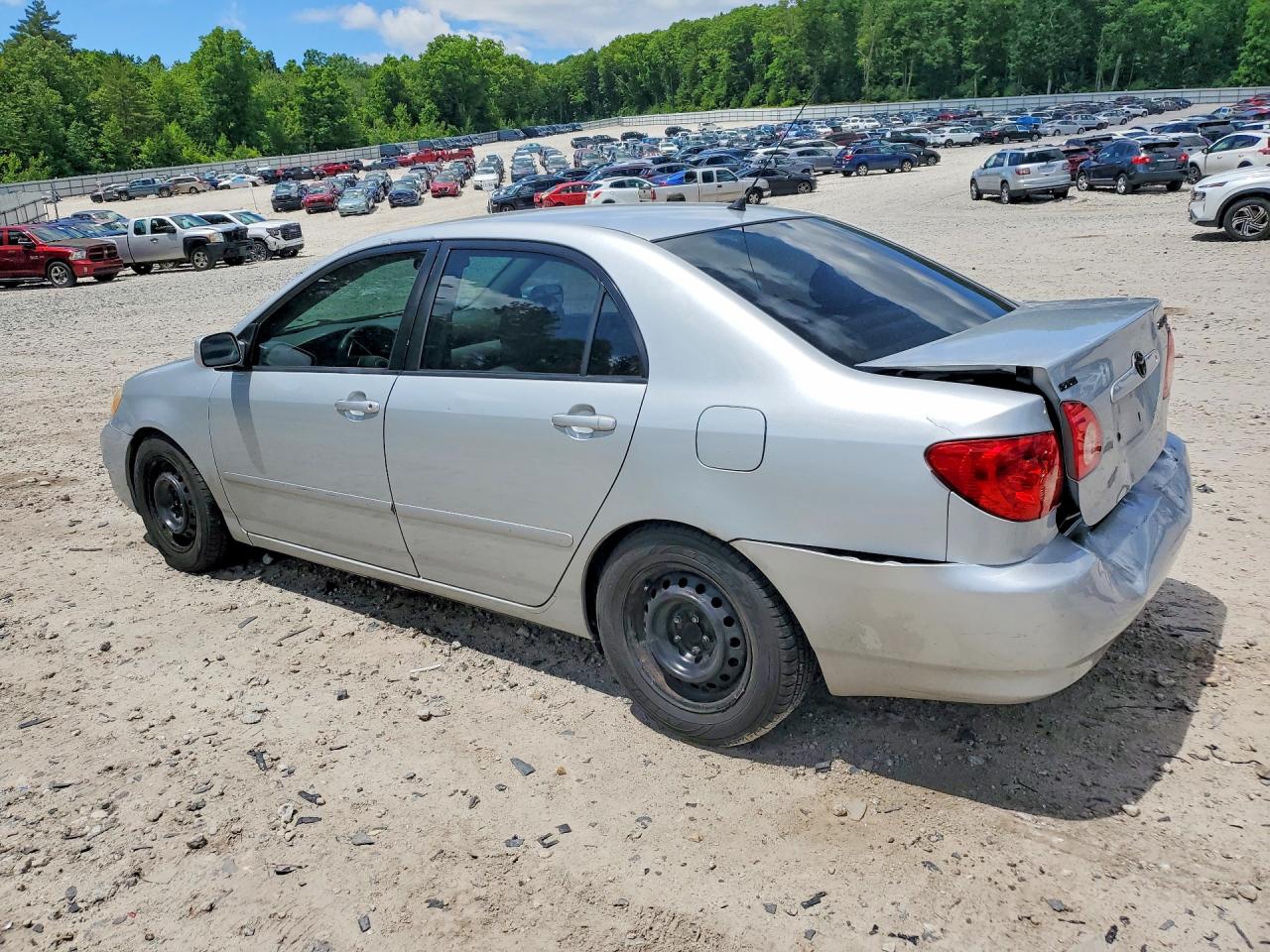 2005 Toyota Corolla Le Silver vin: 2T1BR32E55C552552