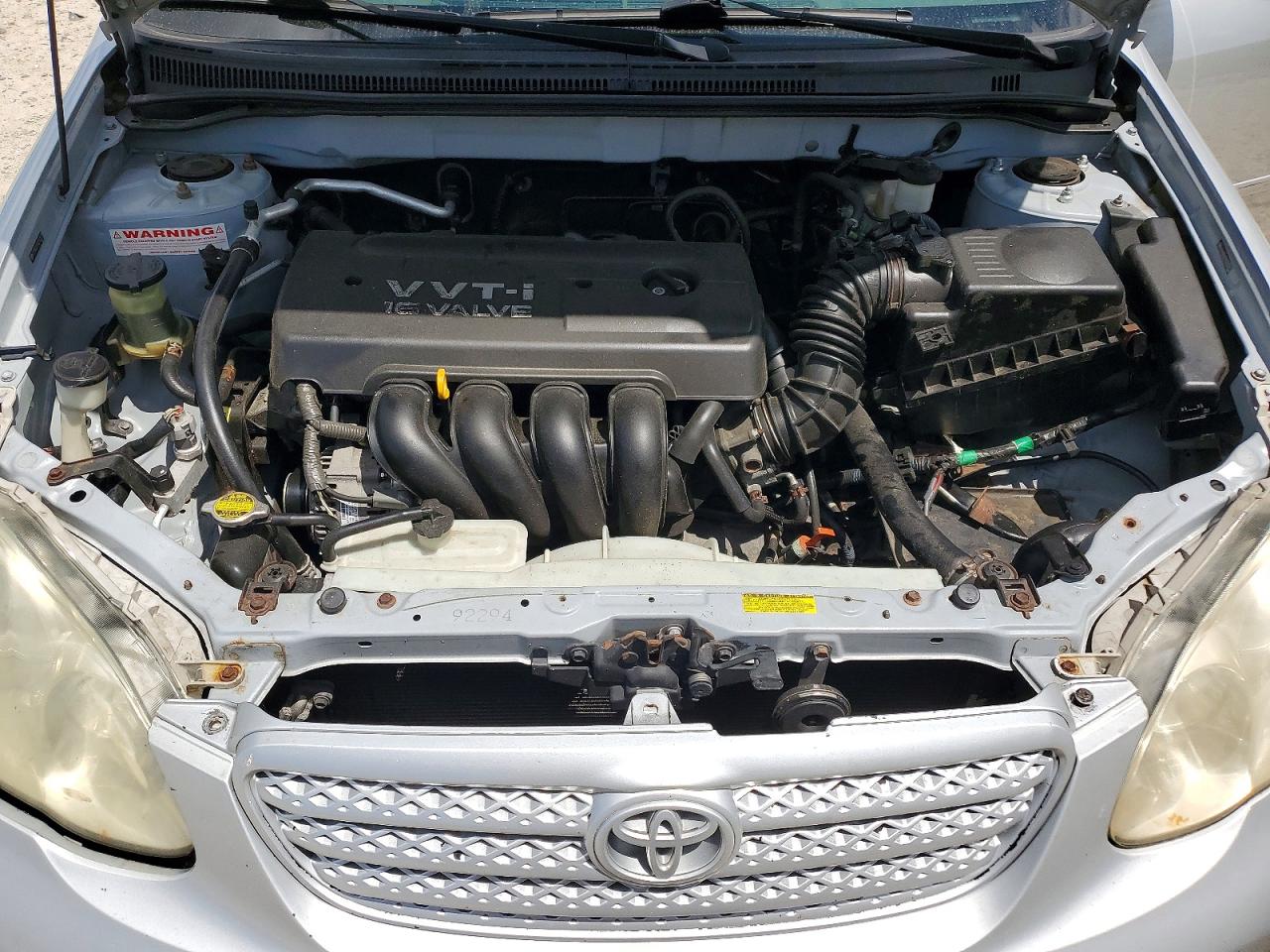 2005 Toyota Corolla Le Silver vin: 2T1BR32E55C552552