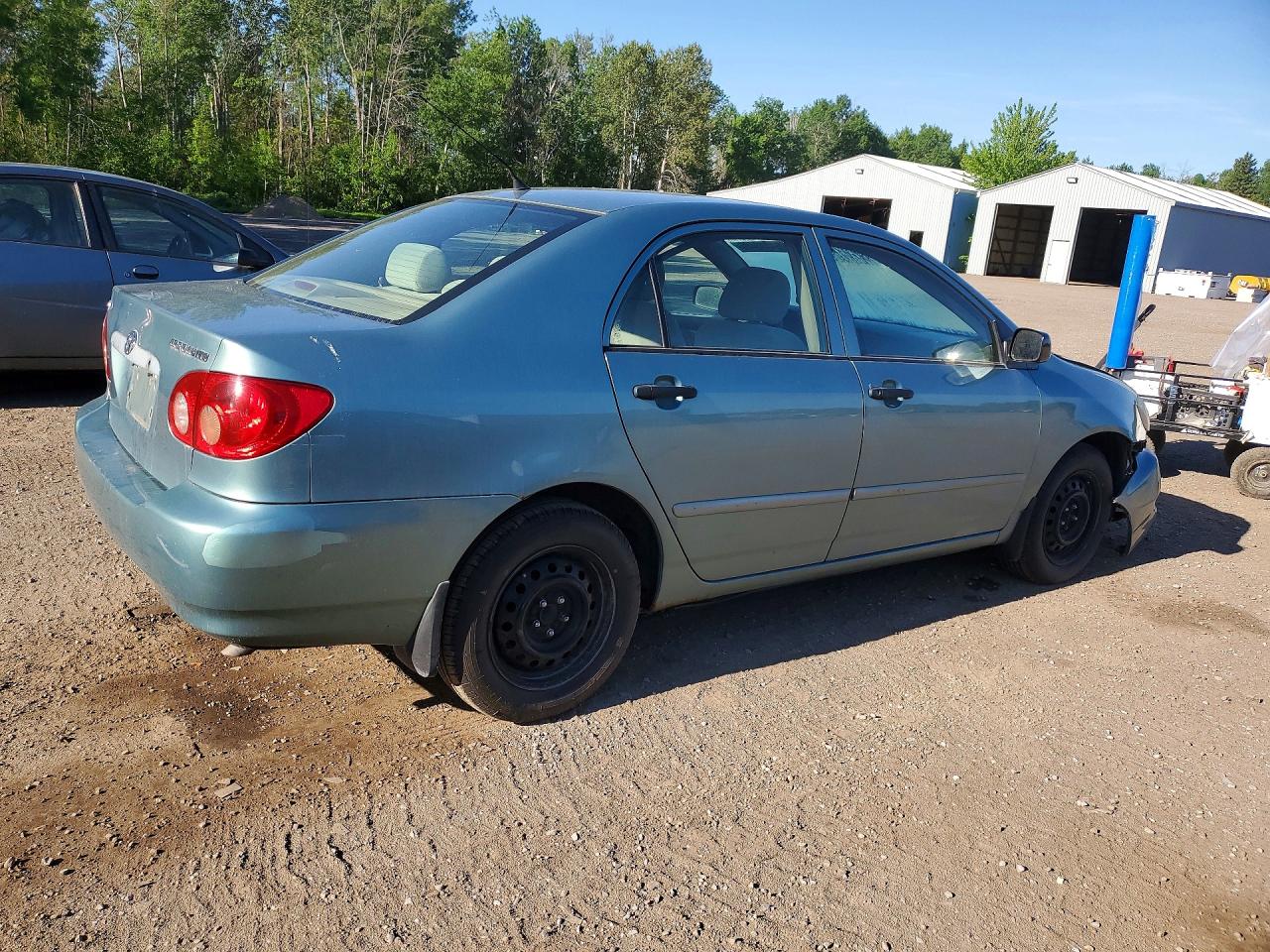 2005 Toyota Corolla Ce Teal vin: 2T1BR32E55C906053