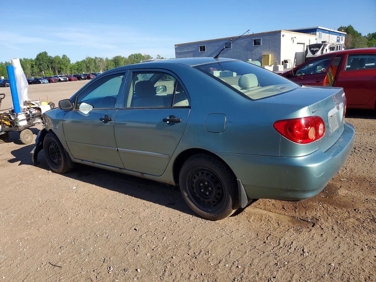 2005 Toyota Corolla Ce Teal vin: 2T1BR32E55C906053