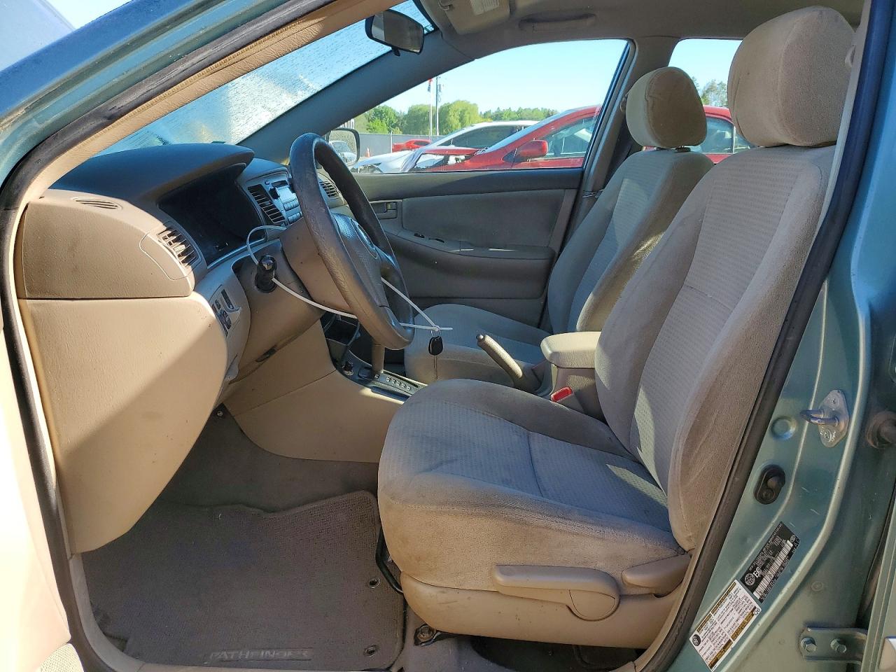 2005 Toyota Corolla Ce Teal vin: 2T1BR32E55C906053
