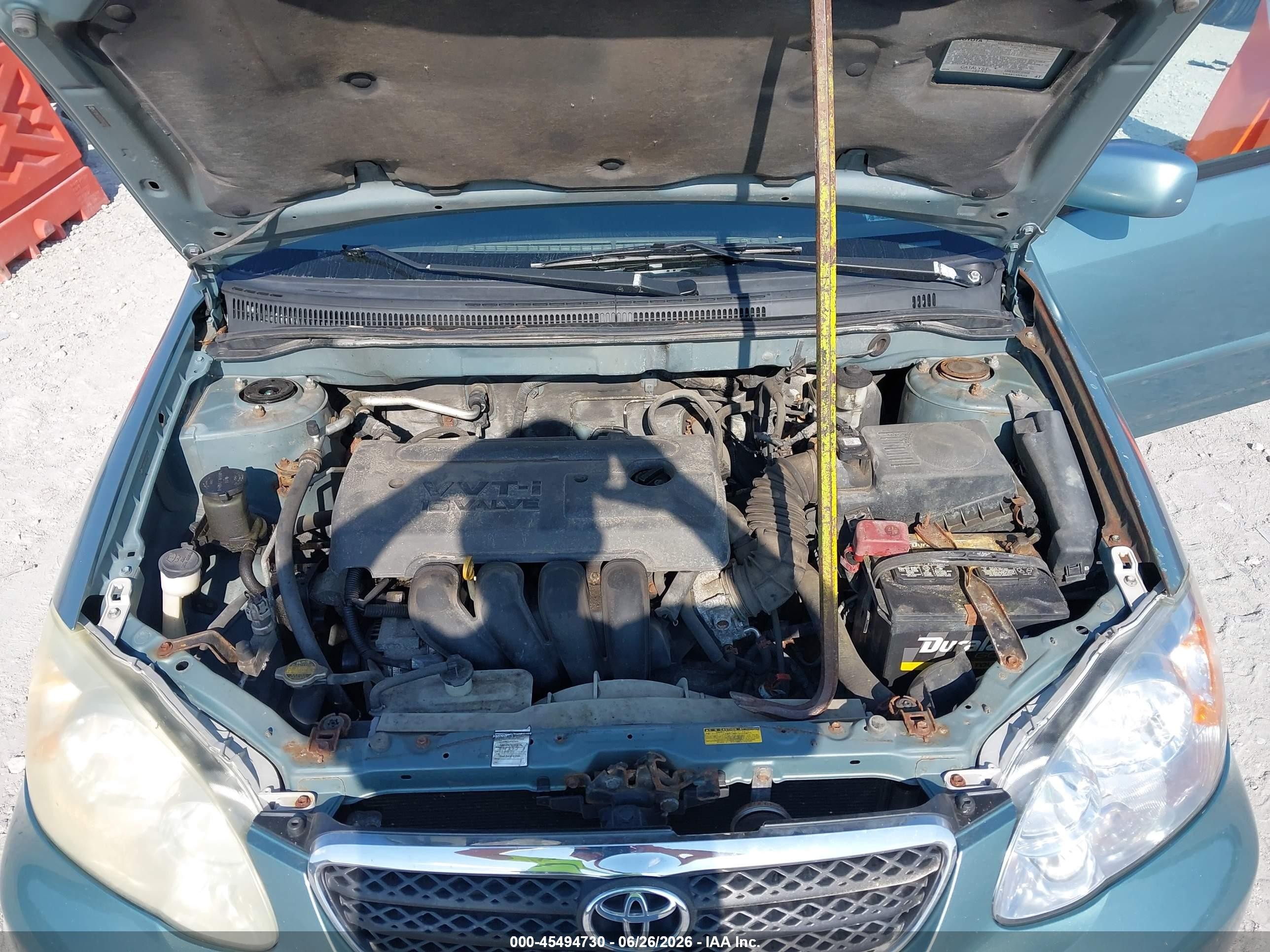 2006 Toyota Corolla Le Gray vin: 2T1BR32E56C602223