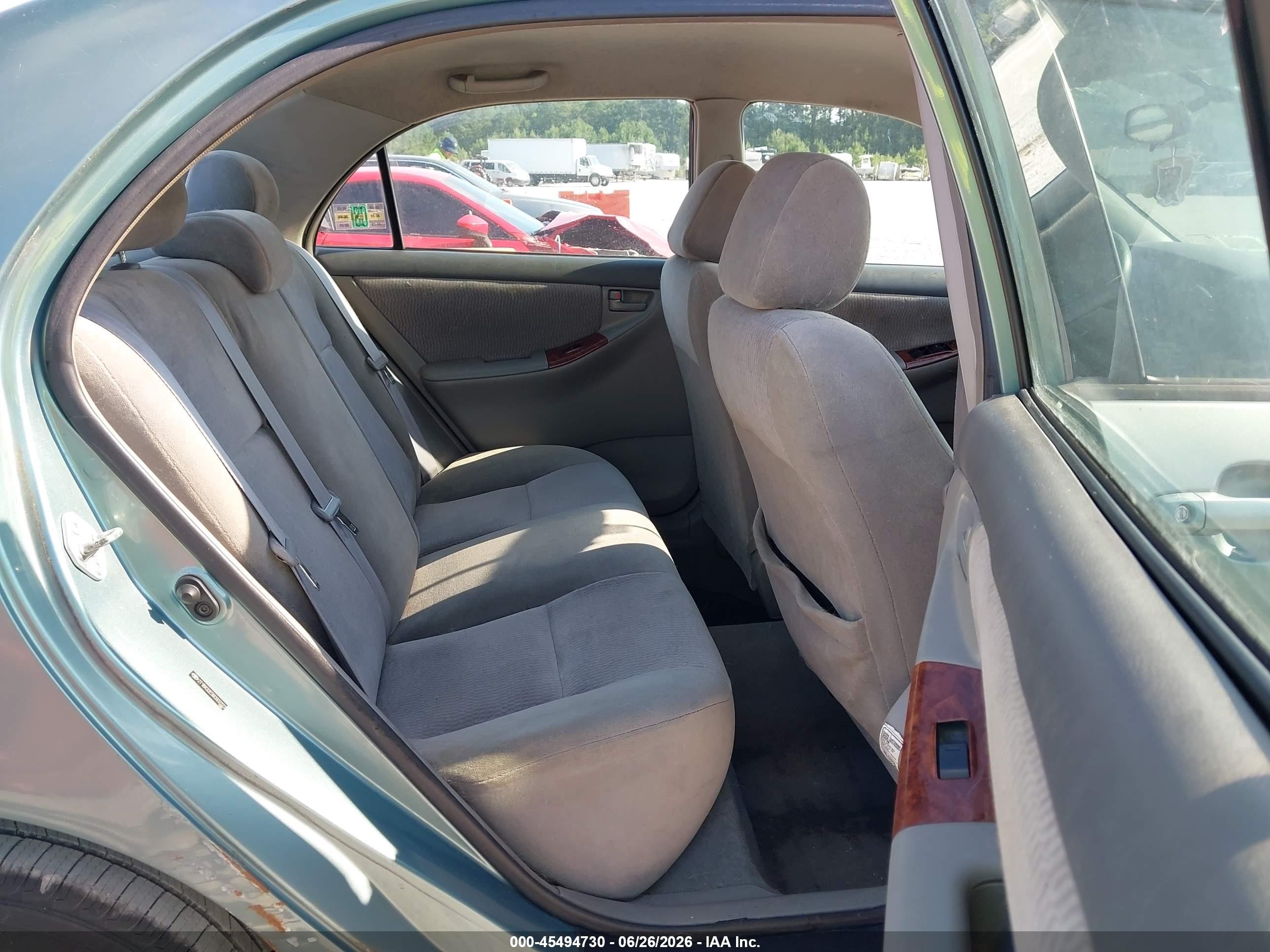 2006 Toyota Corolla Le Gray vin: 2T1BR32E56C602223