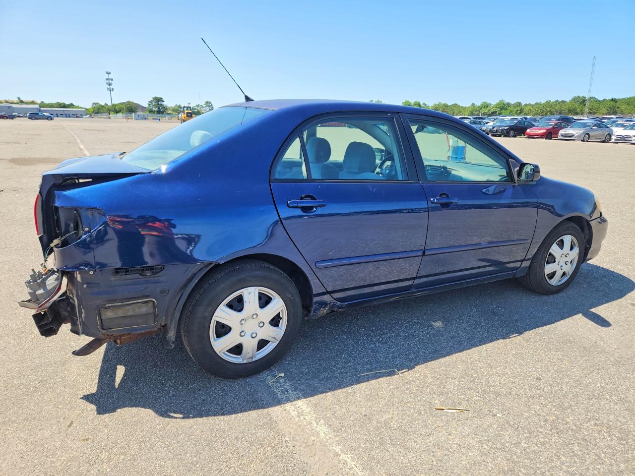 2006 Toyota Corolla Le Синий vin: 2T1BR32E56C606515