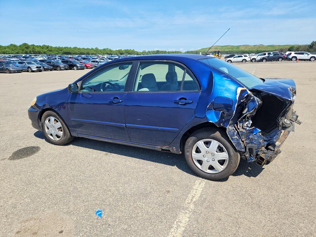 2006 Toyota Corolla Le Синий vin: 2T1BR32E56C606515
