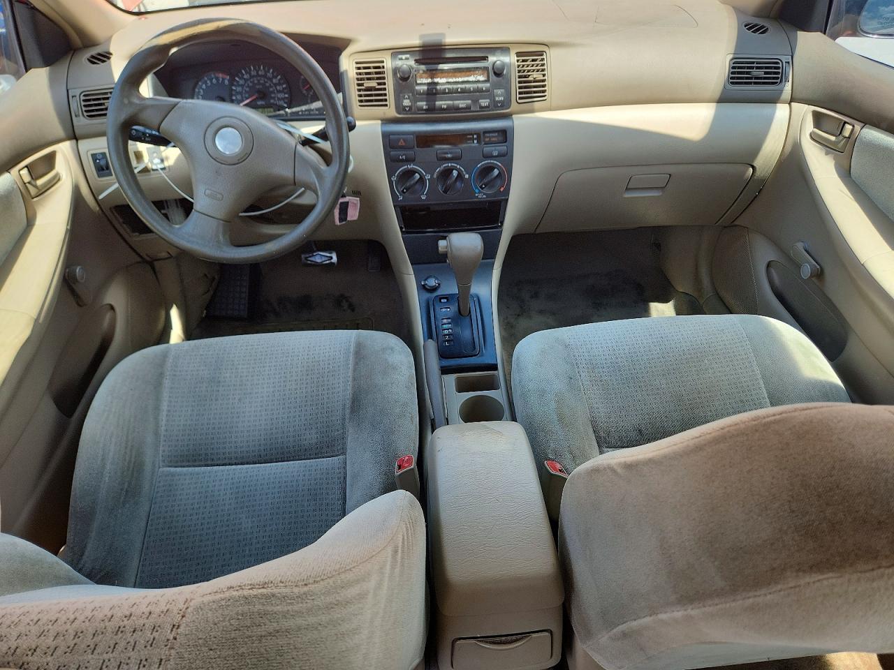 2006 Toyota Corolla Ce Red vin: 2T1BR32E56C607633