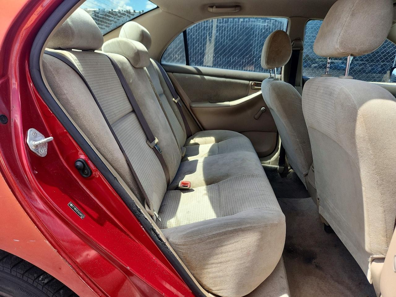 2006 Toyota Corolla Ce Red vin: 2T1BR32E56C607633