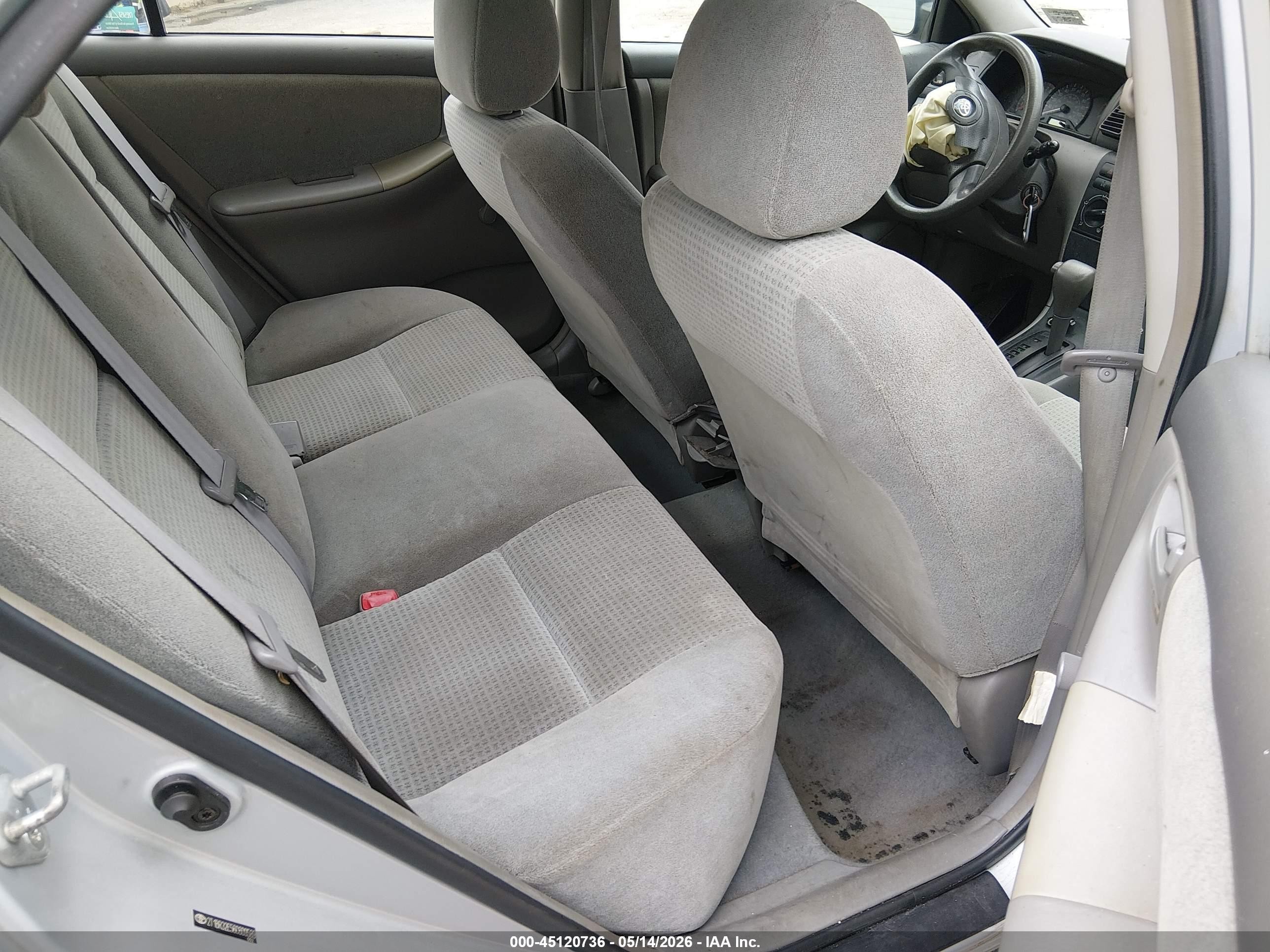2006 Toyota Corolla Ce Silver vin: 2T1BR32E56C609589