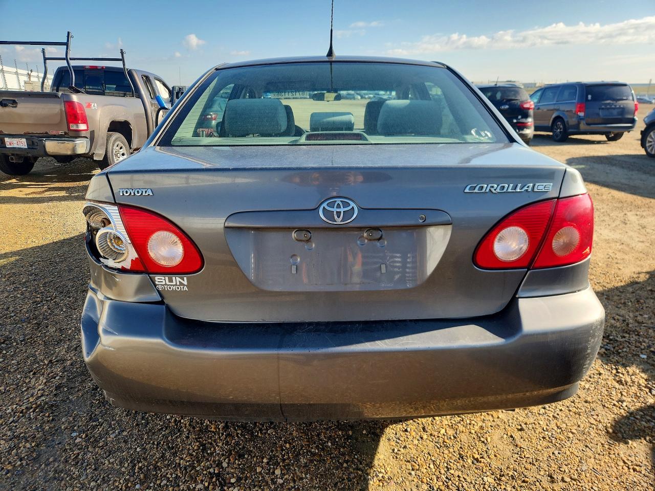 2006 Toyota Corolla Ce Серый vin: 2T1BR32E56C625100