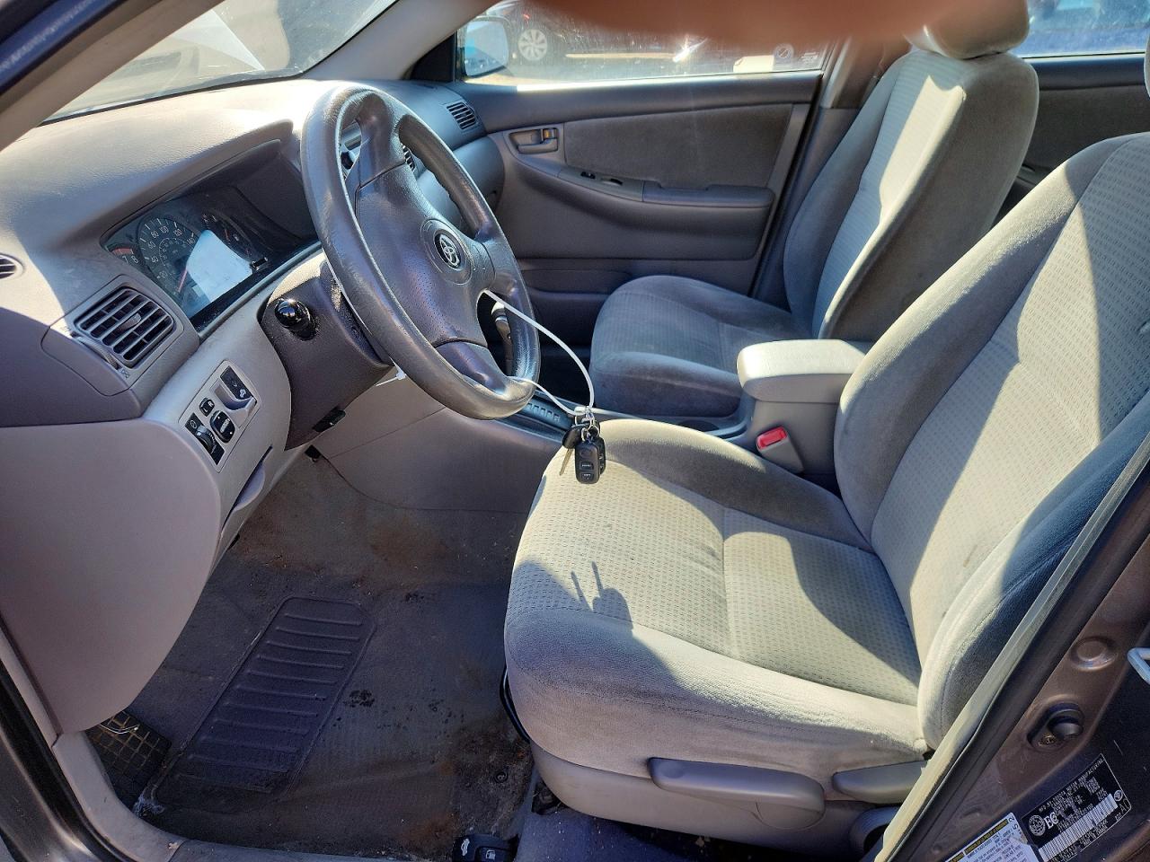 2006 Toyota Corolla Ce Серый vin: 2T1BR32E56C625100
