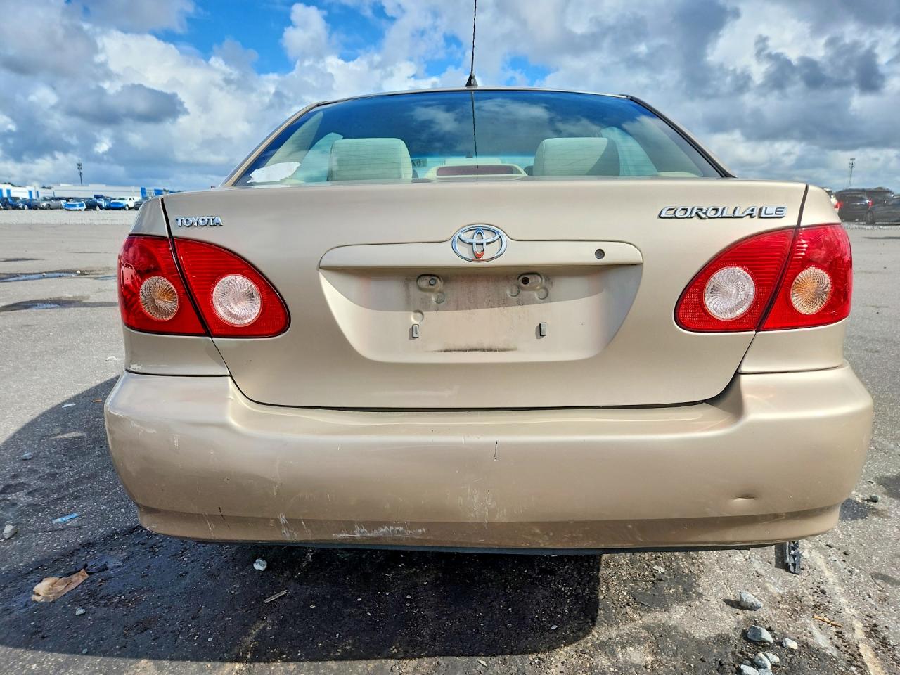 2006 Toyota Corolla Le Tan vin: 2T1BR32E56C652412
