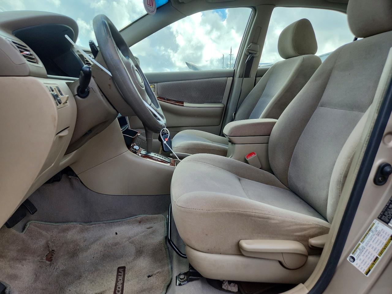 2006 Toyota Corolla Le Tan vin: 2T1BR32E56C652412