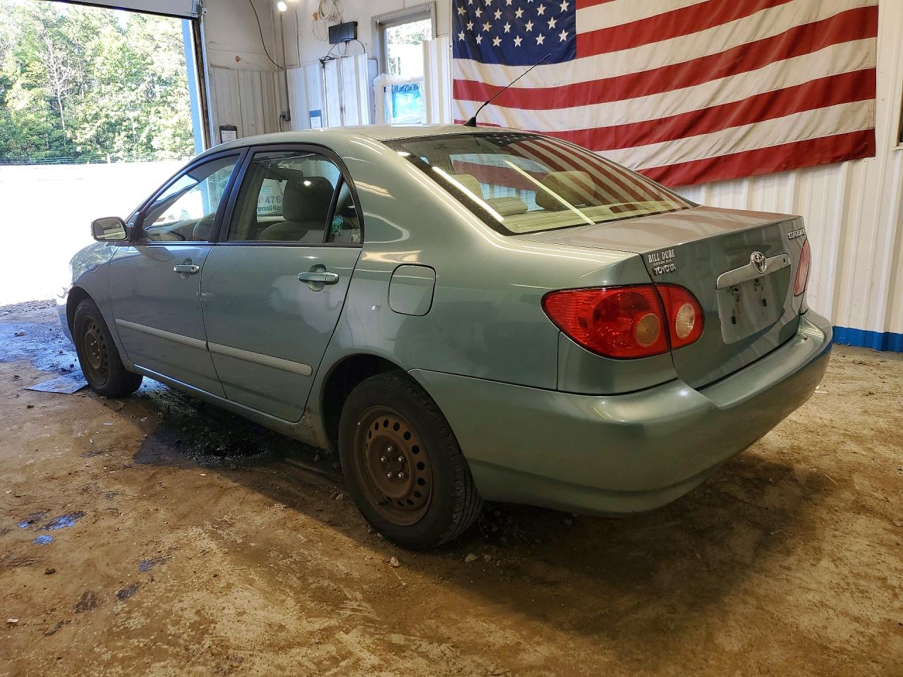 2006 Toyota Corolla Le Green vin: 2T1BR32E56C699567