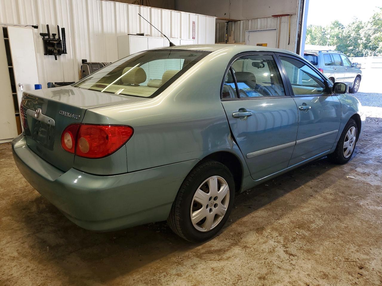 2006 Toyota Corolla Le Green vin: 2T1BR32E56C699567