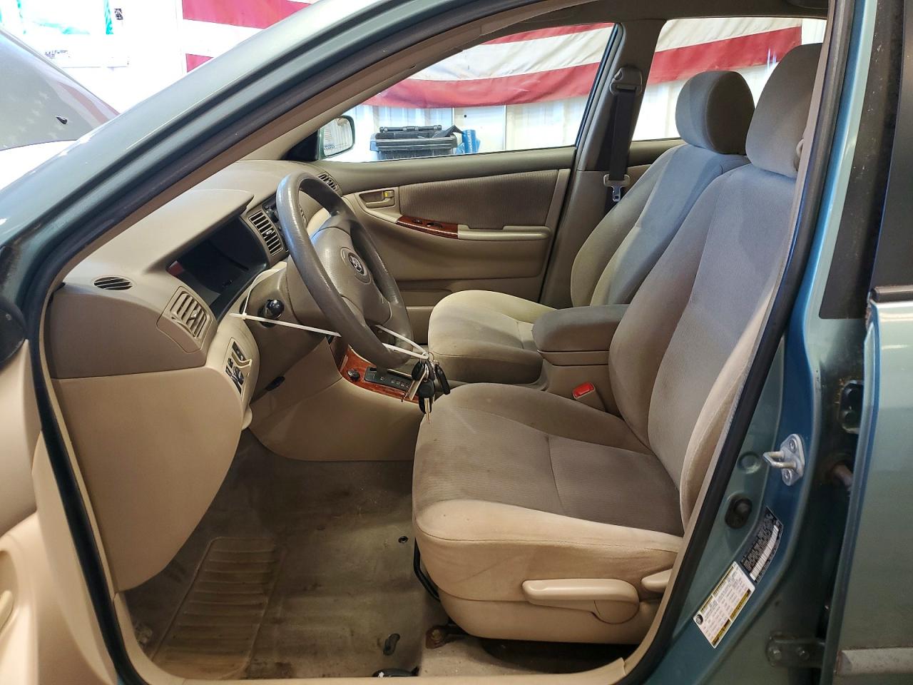 2006 Toyota Corolla Le Green vin: 2T1BR32E56C699567