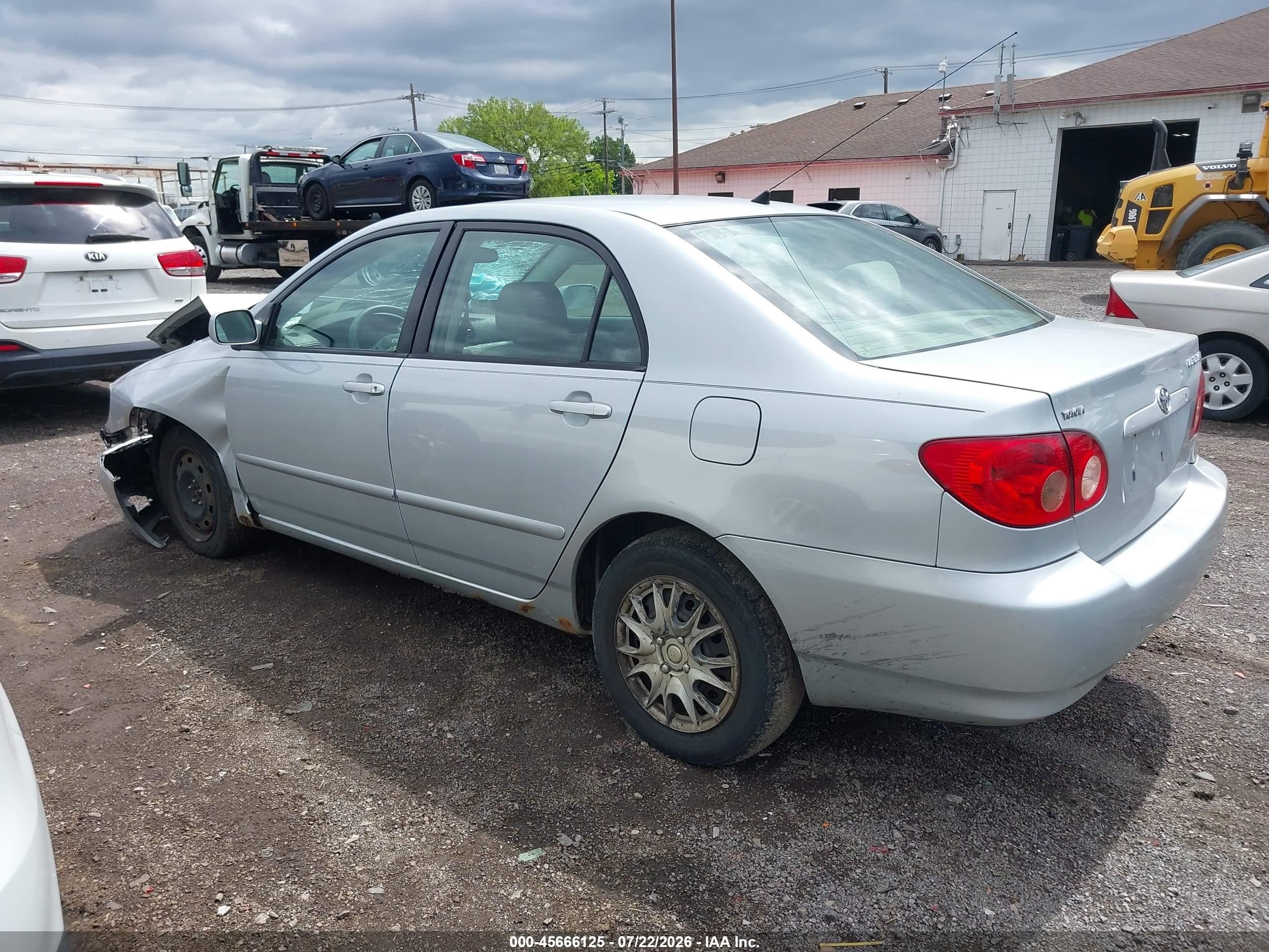 2006 Toyota Corolla Le Silver vin: 2T1BR32E56C709952