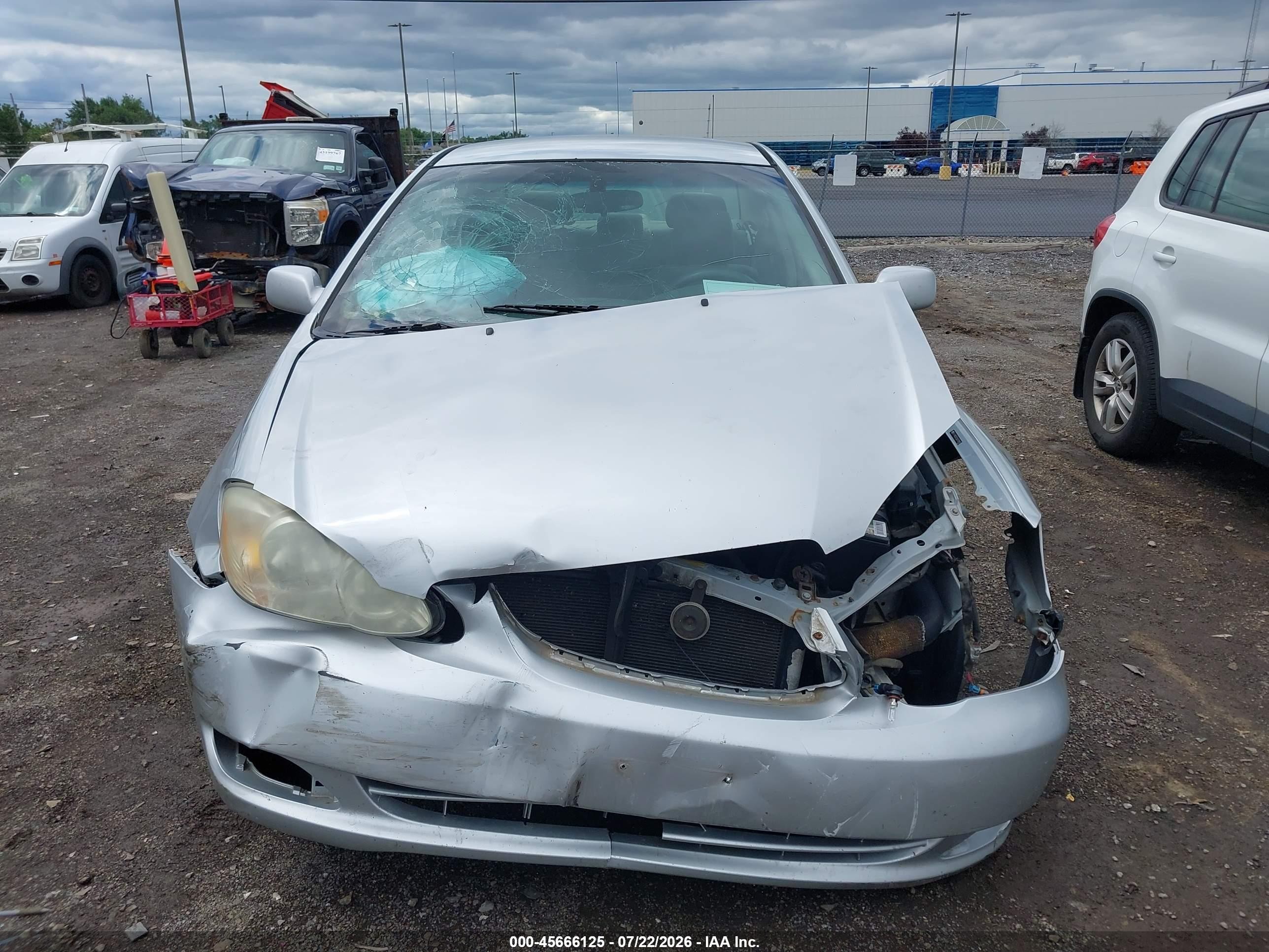 2006 Toyota Corolla Le Silver vin: 2T1BR32E56C709952