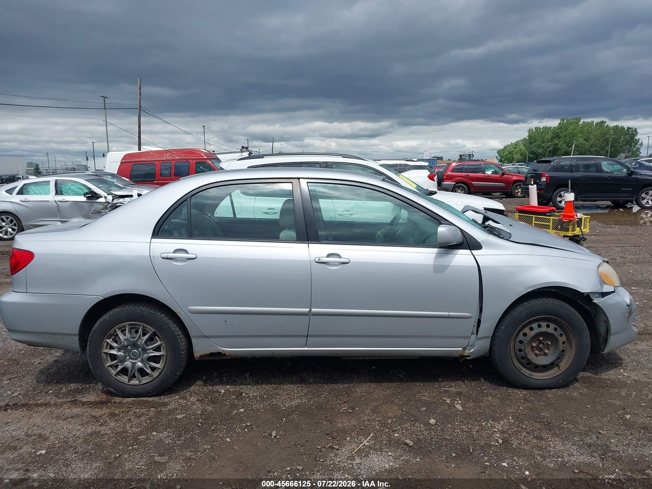 2006 Toyota Corolla Le Silver vin: 2T1BR32E56C709952