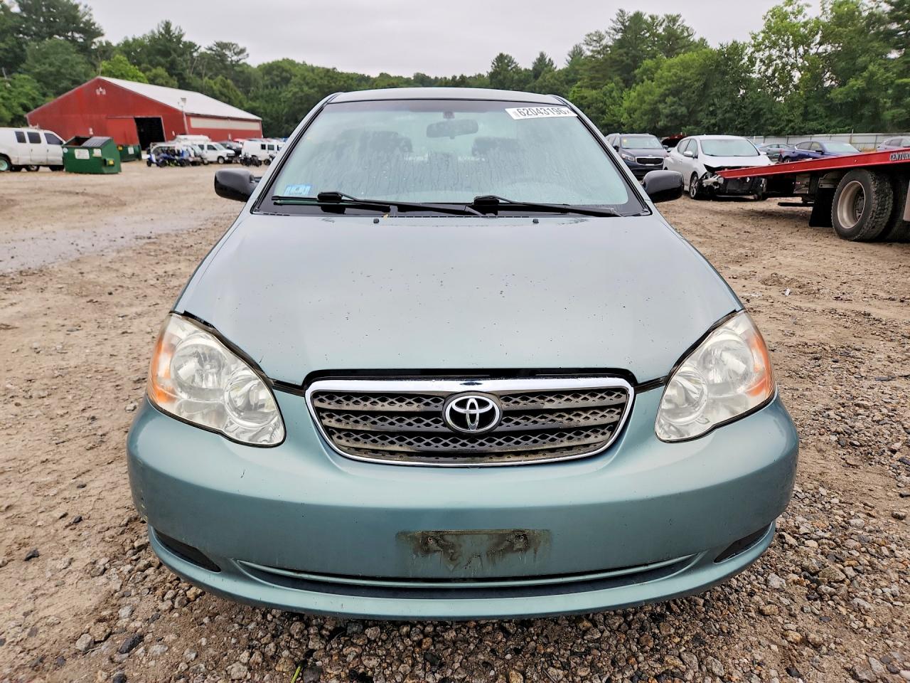 2007 Toyota Corolla Ce Blue vin: 2T1BR32E57C721651