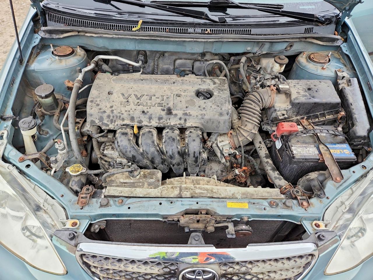 2007 Toyota Corolla Ce Blue vin: 2T1BR32E57C721651