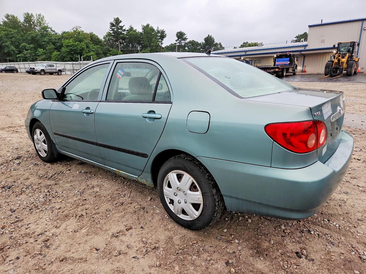 2007 Toyota Corolla Ce Blue vin: 2T1BR32E57C721651