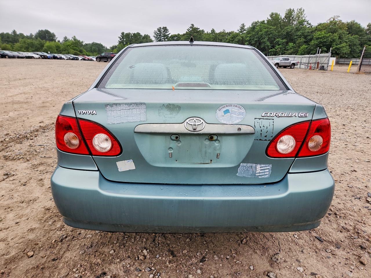2007 Toyota Corolla Ce Blue vin: 2T1BR32E57C721651