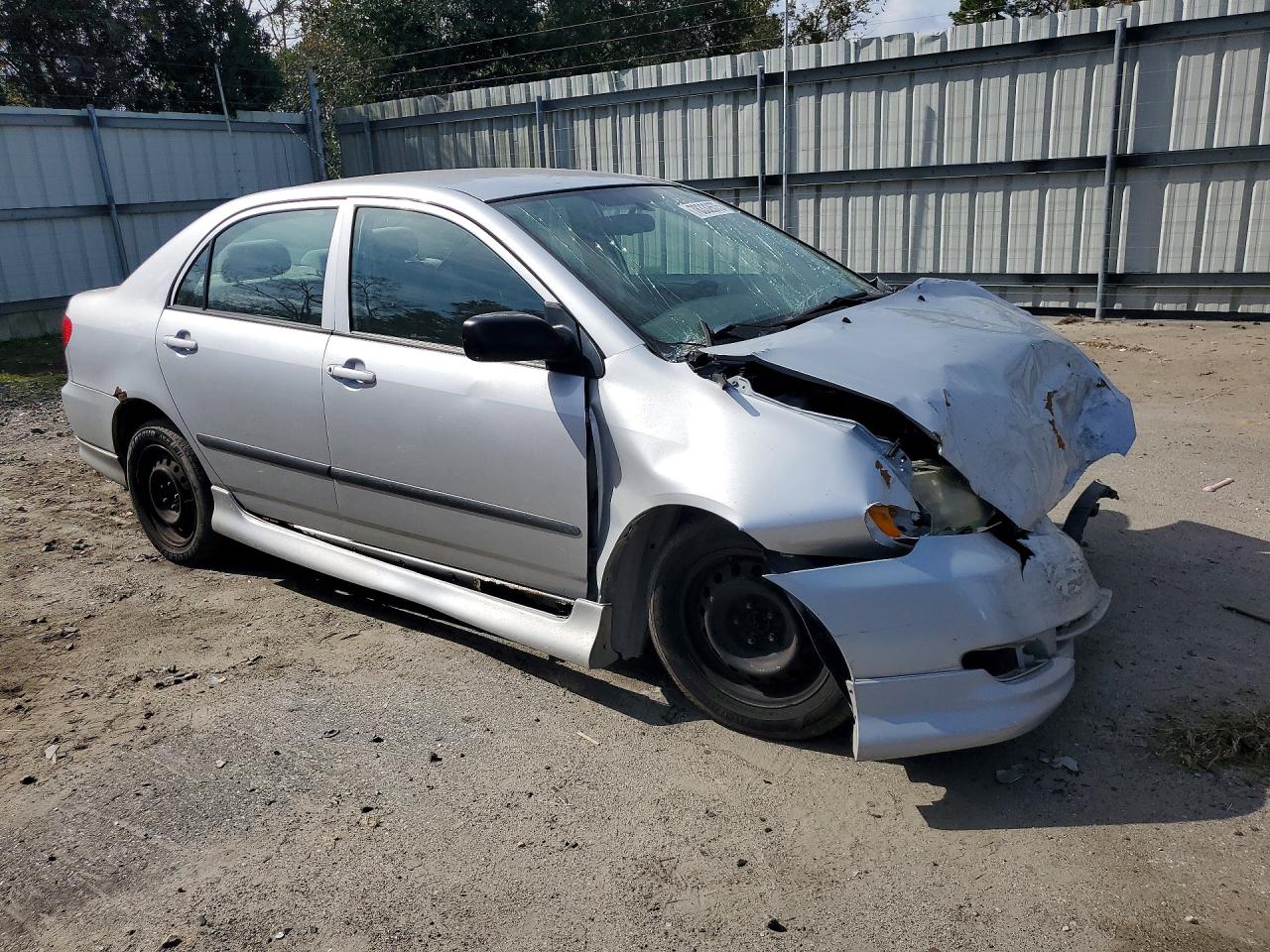 2007 Toyota Corolla Ce Silver vin: 2T1BR32E57C727367