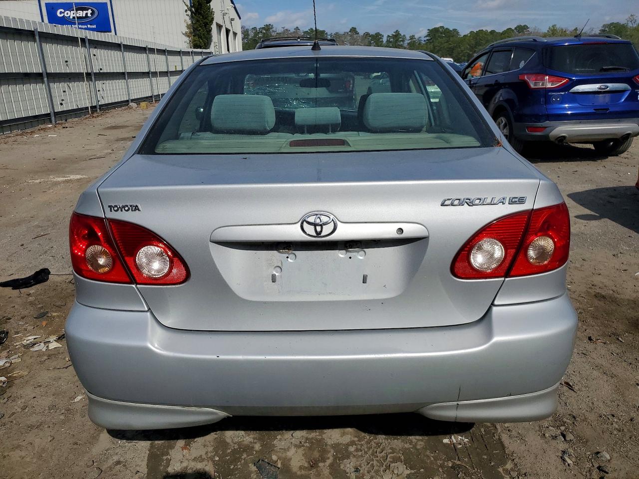 2007 Toyota Corolla Ce Silver vin: 2T1BR32E57C727367