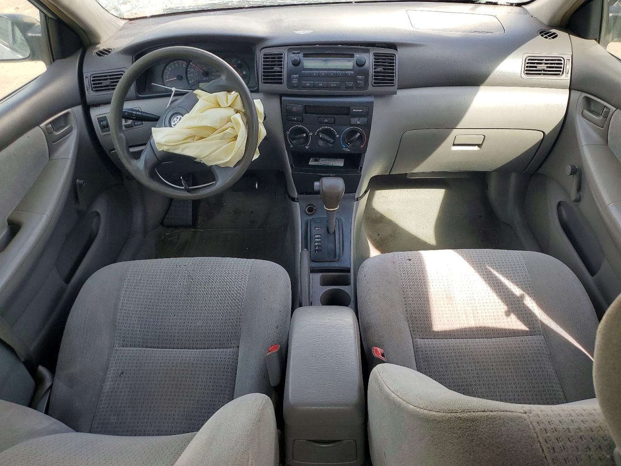 2007 Toyota Corolla Ce Silver vin: 2T1BR32E57C727367