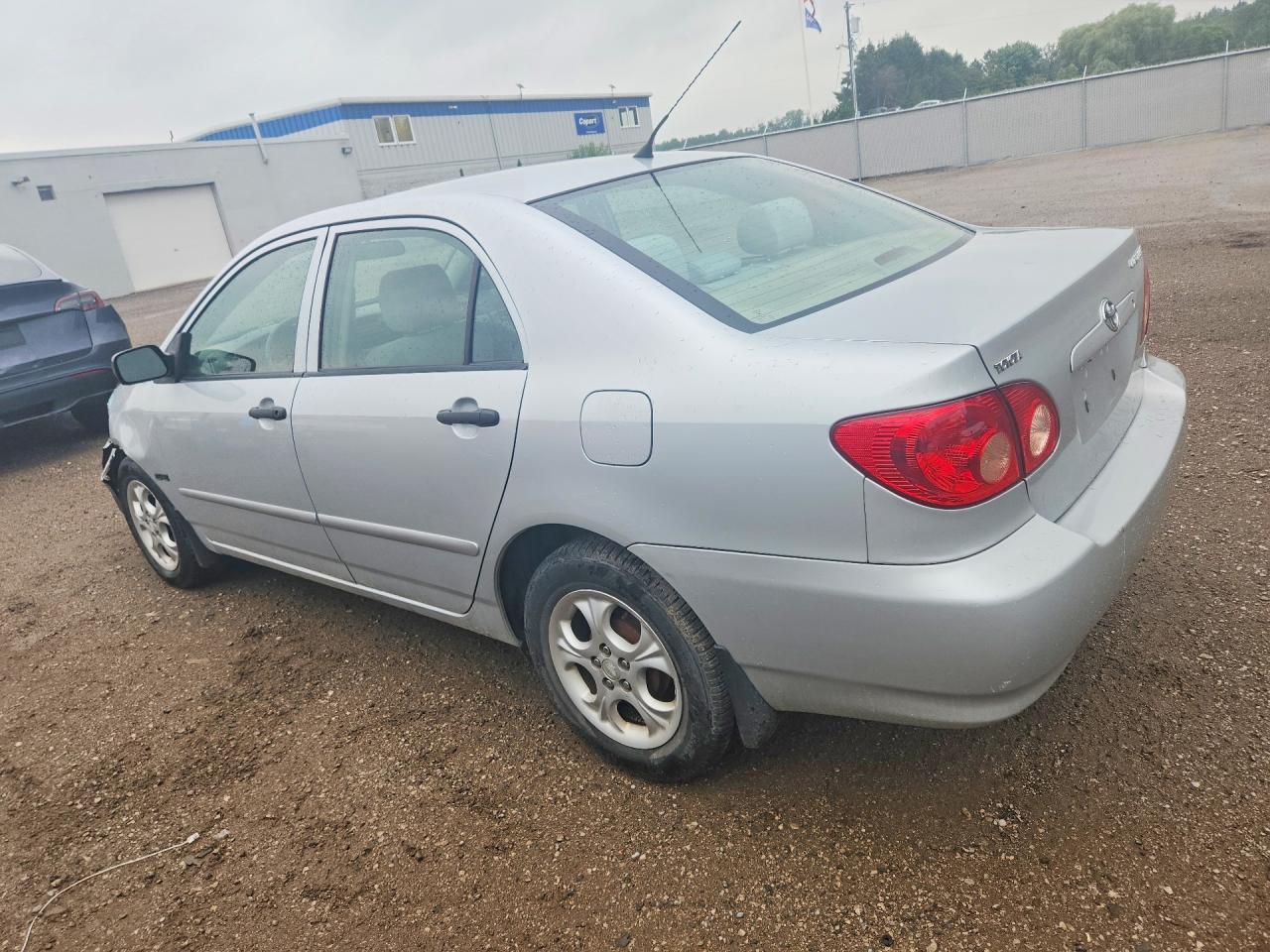 2007 Toyota Corolla Ce Silver vin: 2T1BR32E57C750647