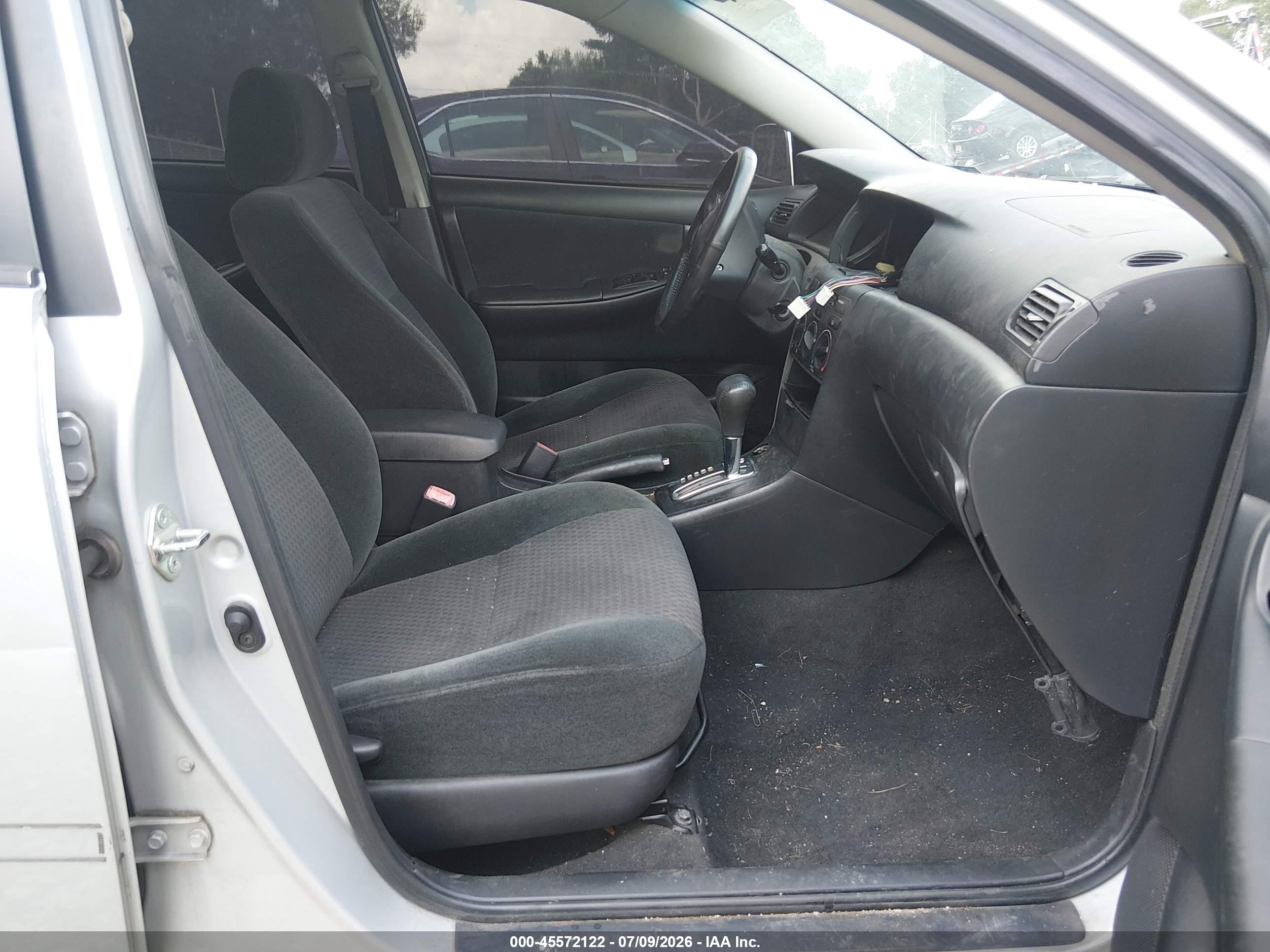 2007 Toyota Corolla S Silver vin: 2T1BR32E57C758473