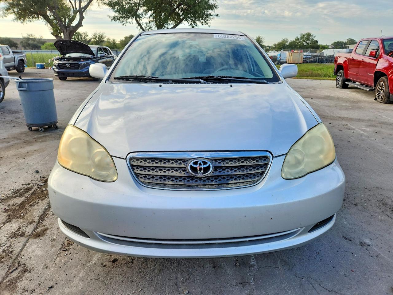2007 Toyota Corolla Le Silver vin: 2T1BR32E57C770560