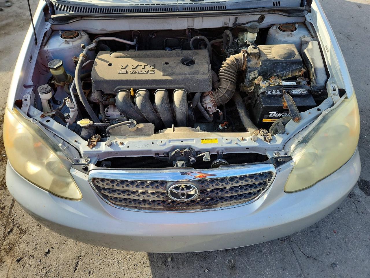 2007 Toyota Corolla Le Silver vin: 2T1BR32E57C770560