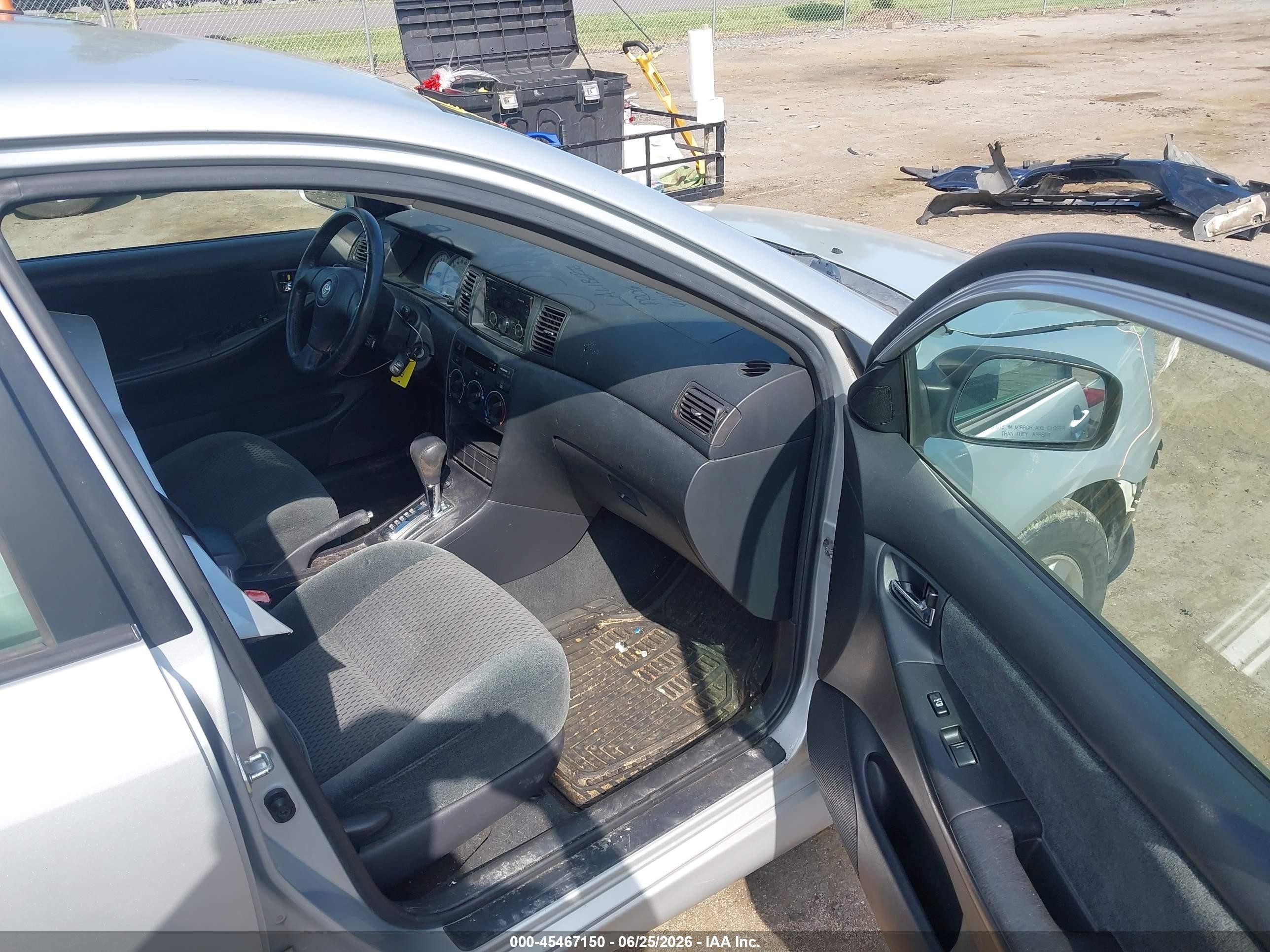 2007 Toyota Corolla S Silver vin: 2T1BR32E57C784894