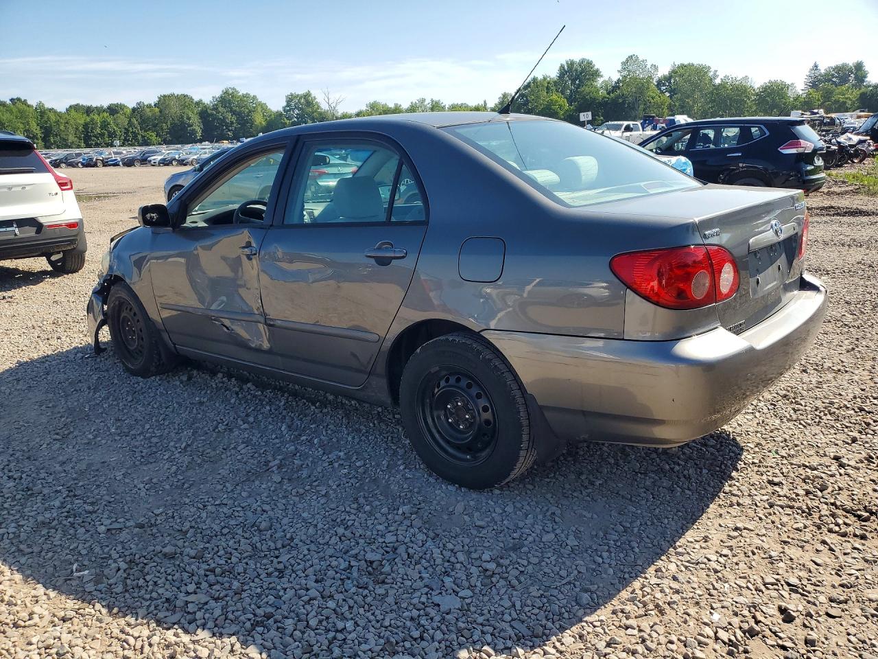 2007 Toyota Corolla Le Silver vin: 2T1BR32E57C789528