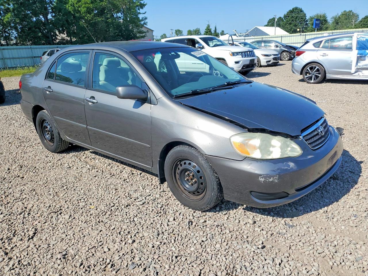 2007 Toyota Corolla Le Silver vin: 2T1BR32E57C789528