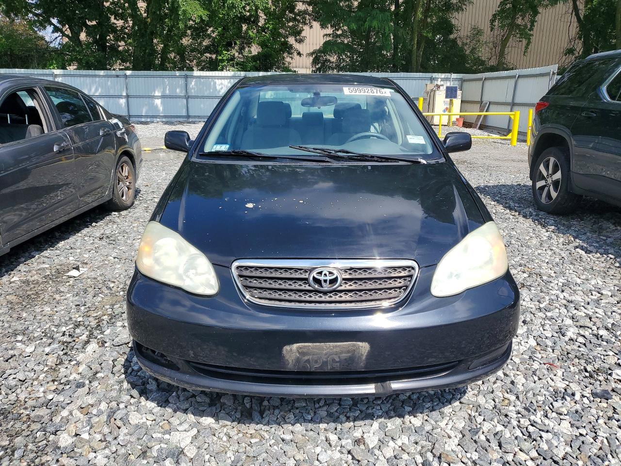 2007 Toyota Corolla Le Черный vin: 2T1BR32E57C800818