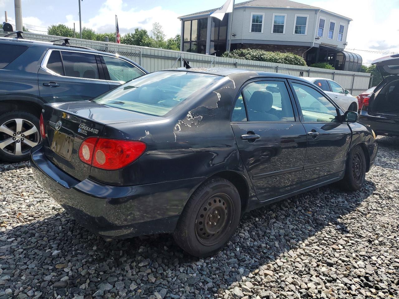 2007 Toyota Corolla Le Черный vin: 2T1BR32E57C800818