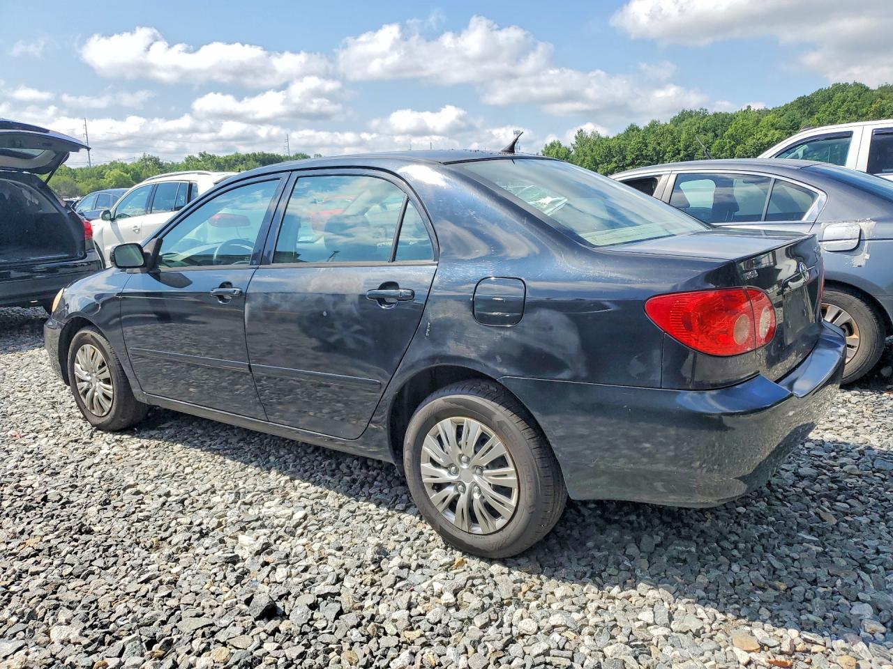 2007 Toyota Corolla Le Черный vin: 2T1BR32E57C800818