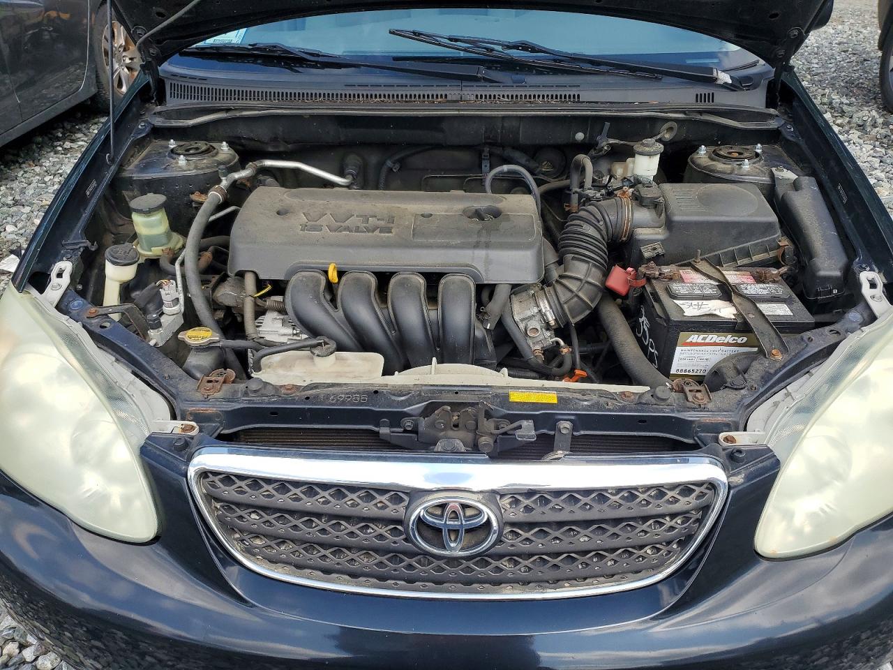 2007 Toyota Corolla Le Черный vin: 2T1BR32E57C800818