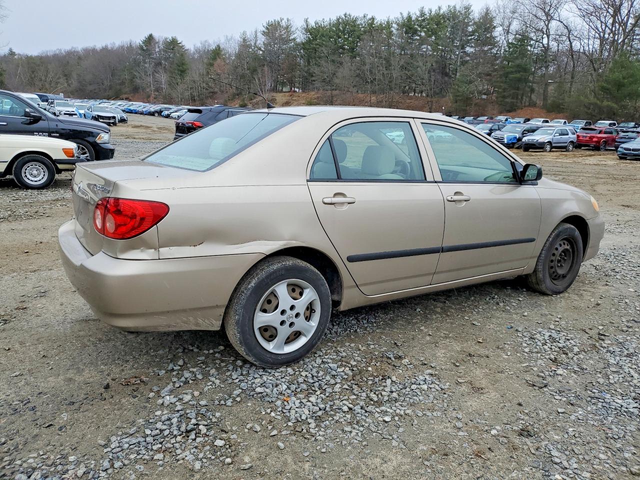 2007 Toyota Corolla Ce Gold vin: 2T1BR32E57C809941