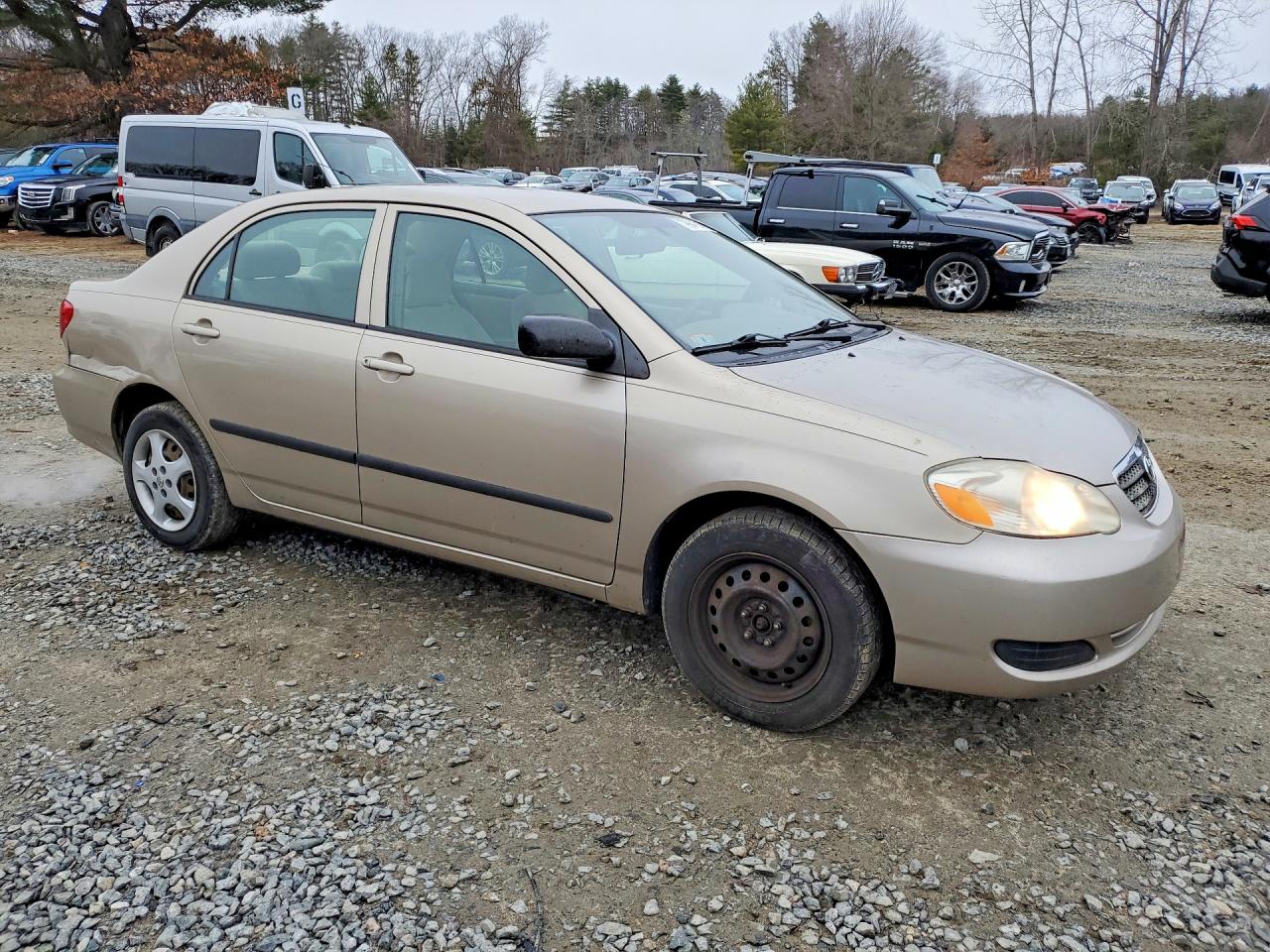 2007 Toyota Corolla Ce Gold vin: 2T1BR32E57C809941