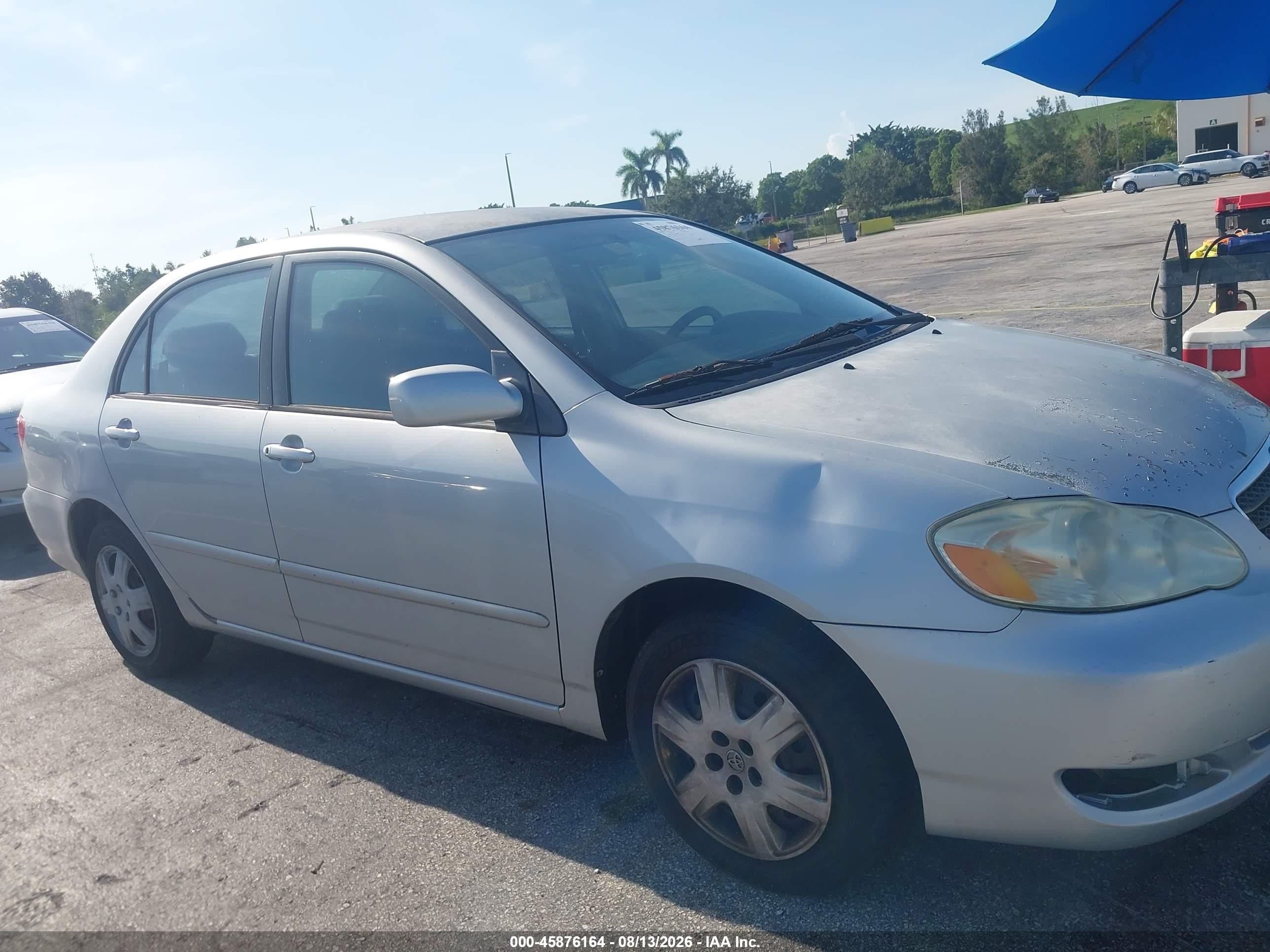 2007 Toyota Corolla Le Silver vin: 2T1BR32E57C824908