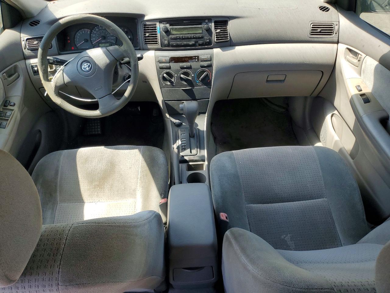 2007 Toyota Corolla Ce Black vin: 2T1BR32E57C826156