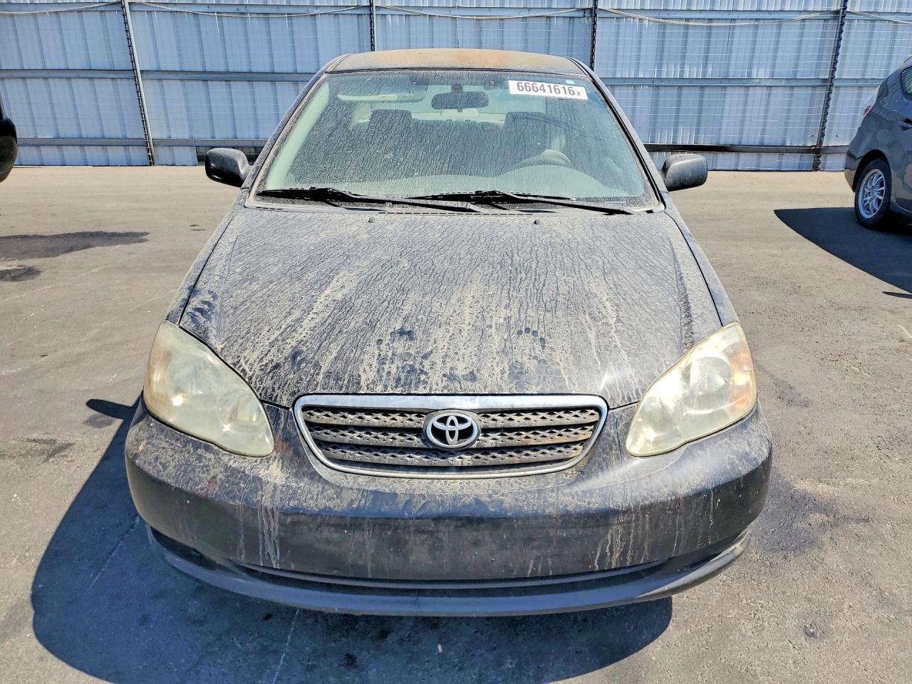 2007 Toyota Corolla Ce Black vin: 2T1BR32E57C826156
