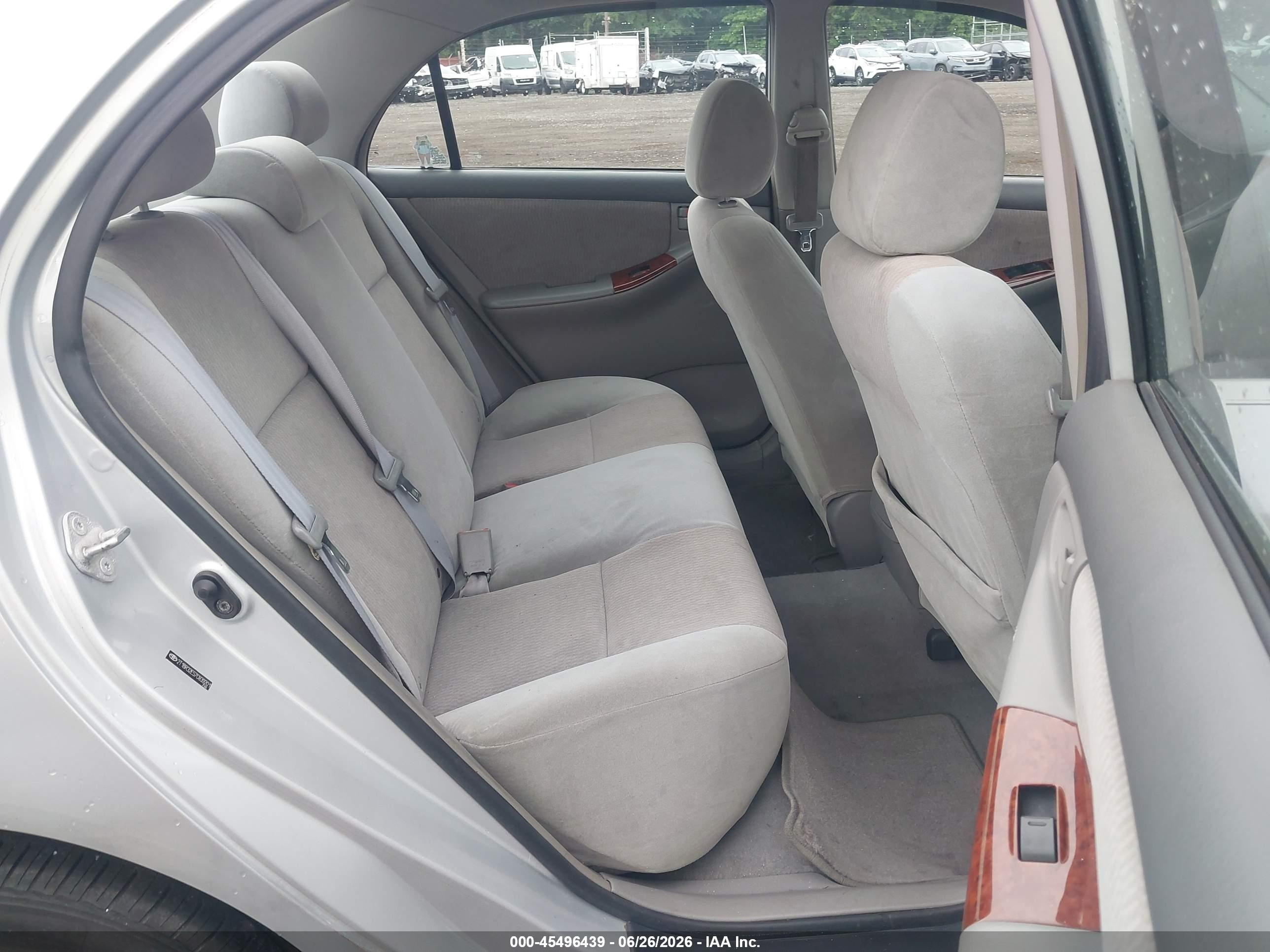 2007 Toyota Corolla Le Серый vin: 2T1BR32E57C839201